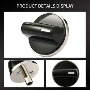 Bouton de brûleur de cuisinière à gaz compatible avec la cuisinière à gaz <span class=keywords><strong>Bosch</strong></span>, remplace 00650847 650847, 1999734, AH3480601, AP4513132, EA3480601 - Product Image 2