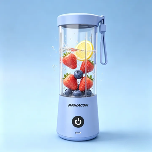 Portable Smoothie <b>Maker</b> 400ml Food-Grade BPA-Free Heavy Duty USB Charging Battery-Powered 6 Blades Ice Crushing Easy for Car - Product Image 1