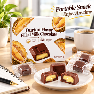 Compra al por Mayor con MOQ Bajo, Producción GMP, Bocaditos de Chocolate Probióticos para el Bienestar Digestivo - Product Image 1