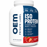 Poudre de protéines de lactosérum pour la nutrition sportive des adultes, pour la croissance musculaire, avec 20-29 g de protéines par portion