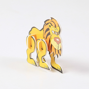 Custom giocattoli di gomma piuma di <span class=keywords><strong>puzzle</strong></span> bambino 3d di carta di <span class=keywords><strong>puzzle</strong></span> di arte 3d giocattoli di <span class=keywords><strong>puzzle</strong></span> modello animale - Product Image 5