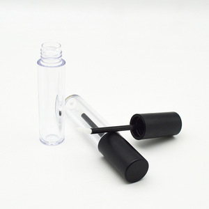 Tubo de Brillo Labial Transparente Redondo, Reciclable y Ecológico, para Brillo Labial, Aceites Labiales, Rímel y Sombra de Ojos Líquida - Product Image 1