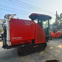 Moissonneuse-batteuse sur chenilles Kubota EX118Q d'occasion, 118 CV, cabine fermée, 18 km/h, pour céréales, maïs, blé, riz