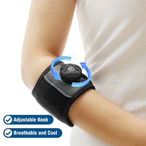 Dorepiyüksek kalite neopren nefes ayarlanabilir Ribb tenis dirsek kol <span class=keywords><strong>Brace</strong></span> spor koruma ile Epicondylitis için destek - Product Image 5