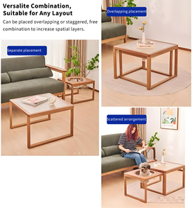 Maßgefertigter Moderner Satztisch mit Glasplatte und Haustier-Raumkapsel - Product Image 3