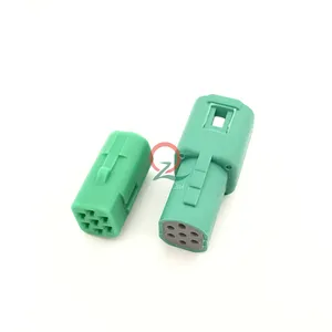 Amp Tyco Green 7 Pin Pbt Male Connector 2822343-1 917318-4