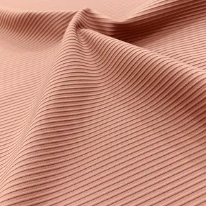 250gsm poliammide elastan costola tessuto per abbigliamento sportivo 22 colori in azione