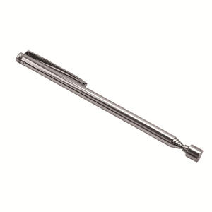 Outil de ramassage magnétique rétractable de 1,5 lb avec clip de stylo en acier inoxydable plaqué de 12,5 à 65 cm et type suspendu - Product Image 5