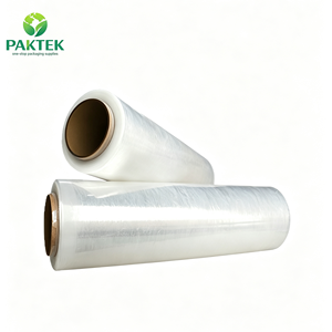 Factory Direct Clear PE Stretch Film for Pallet Cargo Logistics Packaging
