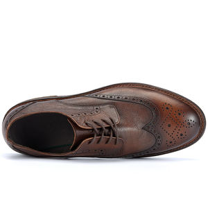 Nouvelles Chaussures Classiques en Cuir Véritable à Bout Fermé pour Hommes - Printemps/Automne/Hiver Antidérapantes Décontractées et Habillées pour la Marche - Product Image 2
