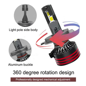 Precio barato de fábrica M8 Pro 120W 30000LM Led faro 9005 9006 H1 H11 H4 <span class=keywords><strong>H7</strong></span> 9012 LED coche luces faro bombilla - Product Image 4