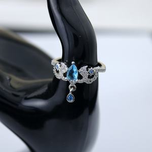 Anillo de impacto Genshin Furina Wanderer Water Elemental Metal Anillos colgantes ajustables Accesorio de cosplay de Halloween - Product Image 2