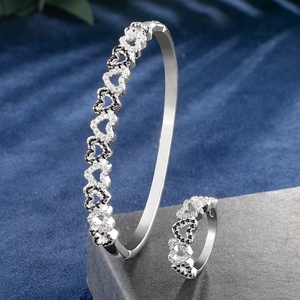 مجموعة مجوهرات الزفاف راكول SP1009 نوع الأخلاقية للقلب - Product Image 4