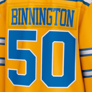 Atacado Costurado Esportes Hóquei No Gelo Jerseys St. Louis 50 Binnington 10 Brayden Schenn 25 Kyrou 91 Tarasenko - Product Image 4