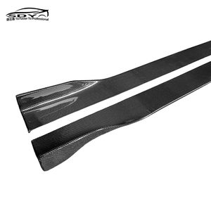 Minigonne laterali in fibra di carbonio stile <span class=keywords><strong>B</strong></span> C218 per Mercedes Benz Classe CLS C218 - Product Image 5