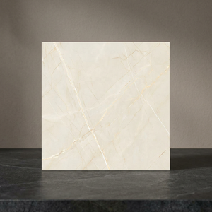 Azulejos de Porcelana Pulida Arctic Smoke de 600x600 mm, Aspecto de Mármol Gris, Acabado Brillante, para Pisos Interiores - Product Image 4