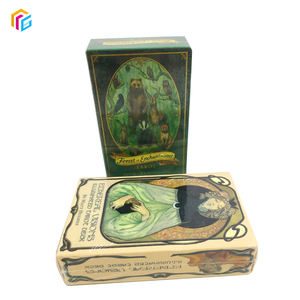 Cartes Oracle Personnalisées d'Usine <span class=keywords><strong>les</strong></span> Plus Vendues Impression de Cartes de Jeu de Société Cartes de Tarot avec Guide - Product Image 1
