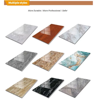Panneau mural en PVC SPC imperméable rainuré sur tous les côtés, revêtement décoratif moderne pour l'intérieur et l'extérieur, idéal pour les hôtels et les salles de bain
