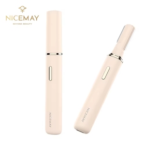 Système d'épilation du visage pour femmes 2 en 1, élimination des poils de pêche, technologie sonique, outil de dermaplaning, tondeuse électrique pour sourcils - Product Image 3