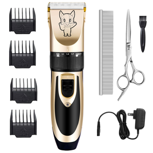 <span class=keywords><strong>Tondeuse</strong></span> professionnelle ultra-silencieuse pour animaux de compagnie - Kit de toilettage pour <span class=keywords><strong>chien</strong></span> sans fil rechargeable - <span class=keywords><strong>Tondeuse</strong></span> électrique étanche pour poils épais - Product Image 1