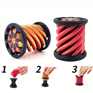 <span class=keywords><strong>Jouet</strong></span> <span class=keywords><strong>anti</strong></span>-<span class=keywords><strong>stress</strong></span> en spirale imprimé en 3D, PLA, <span class=keywords><strong>jouet</strong></span> de bureau pour adultes, enfants, TDAH, autisme, cadeau sensoriel - Product Image 5