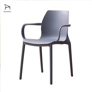 Las <span class=keywords><strong>sillas</strong></span> <span class=keywords><strong>de</strong></span> comedor <span class=keywords><strong>de</strong></span> plástico grueso del proveedor con respaldos <span class=keywords><strong>y</strong></span> <span class=keywords><strong>sillones</strong></span> apilables son modernas <span class=keywords><strong>para</strong></span> comedor, jardín <span class=keywords><strong>y</strong></span> uso al aire libre - Product Image 6