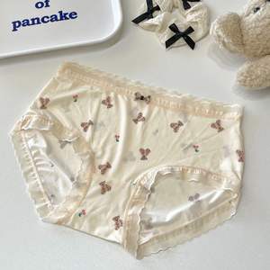 2024 haute qualité coton populaire slips femmes doux soutien Spandex respirant et confortable doux mignon <span class=keywords><strong>ours</strong></span> coton <span class=keywords><strong>culotte</strong></span> - Product Image 5