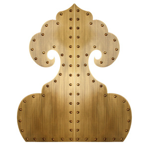 Chinese Style Brass Door <b>Corner</b> <b>Protectors</b> With Ruyi Gourd Design For Wooden Doors Durable Solid Copper Accessories - Product Image 4