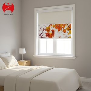 ม่านม้วนแบบมอเตอร์สองชั้น สำหรับกลางวันและกลางคืน สำหรับหน้าต่าง - Product Image 3