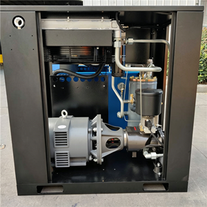 Compresseur d'air à vis rotatif haute efficacité 7,5 kW 10 CV pour outils pneumatiques de serrage et de soufflage - Product Image 4