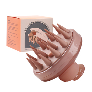 แปรงผมซิลิโคน หวีแปรงนวดหนังศีรษะ แปรงนวดผม - Product Image 2