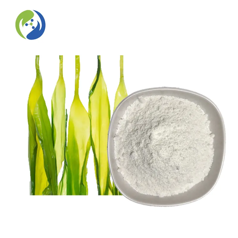 Poudre d'alginate de sodium d'additif CAS 9005-38-3 alginate de sodium de catégorie comestible