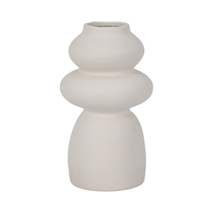 Vaso Scultoreo in Ceramica Moderno in Gres per Fiori, Centrotavola per Soggiorno, Arredamento Casa, Camera da Letto, Ufficio - Product Image 1