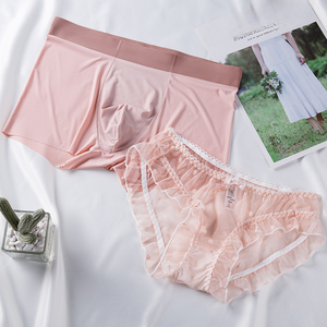 <span class=keywords><strong>Couple</strong></span> culotte Sexy dentelle coton culotte confortable Lingerie femme <span class=keywords><strong>sous</strong></span>-vêtements hommes sexe <span class=keywords><strong>sous</strong></span>-vêtements <span class=keywords><strong>Couple</strong></span> culotte Offre Spéciale <span class=keywords><strong>Couple</strong></span> pantalon - Product Image 4