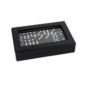 Fabricante Vende Juego de Dominó Doble 6 Tamaño Torneo con Maletín de PU, Fichas de Dominó Grandes para Juego de <span class=keywords><strong>Casino</strong></span> - Product Image 4