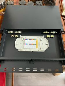 Đầy đủ JUNCTION sợi quang phân phối khung hộp 12/24/48 đuôi sợi quang thiết bị đầu cuối SC/LC/ODF cáp thông tin liên lạc - Product Image 5