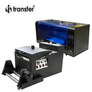 नई डिजाइन XP600 प्रिंटर रोल आकार फिल्म पीईटी DTF रोल रोल करने के लिए 30cm x 100m फिल्म मुद्रण प्रिंटर