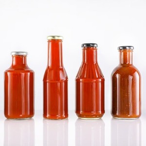 Bottiglia in Vetro per Condimenti con Tappo a Vite, Disponibile in 11oz, 150ml, 250ml, 350ml per Ketchup, Salsa di Pomodoro, Peperoncino, Aceto, Tabasco - Product Image 3