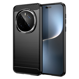 Funda para Honor <span class=keywords><strong>Magic</strong></span> 7 <span class=keywords><strong>Pro</strong></span>, funda de teléfono móvil de TPU suave a prueba de golpes antiarañazos con textura de fibra de carbono para Honor <span class=keywords><strong>Magic</strong></span> 7 <span class=keywords><strong>Pro</strong></span> - Product Image 1