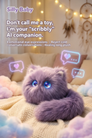Émotion - Reconnaissance Active Santé Mentale Sensible au Toucher - Chat IA Sensible avec Retours Multiples de Miaulements