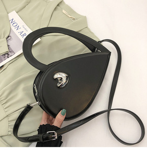 2025 National Fashion Vintage Cute Badge Lady Purse Handbag love Shape Special <strong>Peach</strong> <strong>Clutch</strong> Purse Creative PU Leather Sling <strong>Bag</strong> - Product Image 1