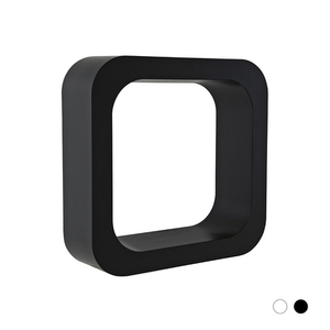 Étagère de rangement carrée noire pour salle de bain Liquorice Lettering Organizer 30,5 cm - Product Image 1