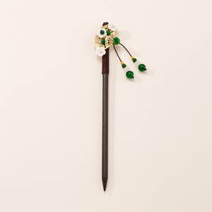 Palillos <span class=keywords><strong>para</strong></span> <span class=keywords><strong>el</strong></span> Cabello Chinos Retro de Madera, Horquillas <span class=keywords><strong>con</strong></span> <span class=keywords><strong>Flores</strong></span>, Palillos Vintage <span class=keywords><strong>para</strong></span> <span class=keywords><strong>el</strong></span> Cabello, Tocado Clásico <span class=keywords><strong>para</strong></span> Mujeres <span class=keywords><strong>con</strong></span> Cabello Largo - Product Image 1