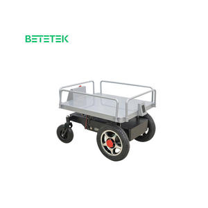B400 Heel Car Robot de Seguimiento Automático, Coche de Seguimiento con Control Remoto, Robot de Servicio que me Sigue, AGV con Evitación de Obstáculos - Product Image 1