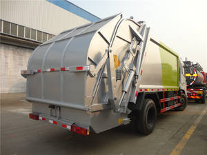 Dongfeng 4x2 4x4 Mini Poubelle Chargement arrière Camion à ordures Benne basculante de 3 tonnes 5 mètres cubes <span class=keywords><strong>Petit</strong></span> Compacteur d'ordures Camion à ordures - Product Image 2