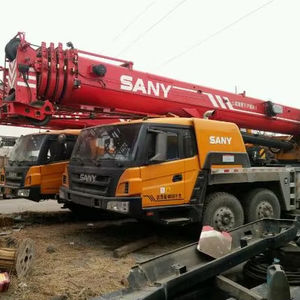Grue mobile Sany QY50 50T d'occasion de haute qualité, état d'origine, équipement de levage robuste et fiable - Product Image 1