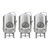 Équipement de brasserie de bière en acier inoxydable 200L 500L 1000L 2000L 3000L 5000L Réservoir lumineux de bière sous pression avec contrôle de la température