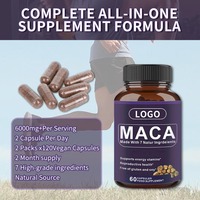 Capsules de racine de Maca dorée, Capsules Maca Magic, Pilules Maca Extreme, Maca Og, Maca Xl, Maca Man Power, Maca Plus pour l'énergie masculine
