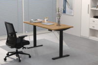 Table de bureau modulaire en promotion, cadre de levage électrique réglable en hauteur, design moderne, bureau de jeu/bureau assis-debout mural en fer