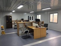 Maison préfabriquée modulaire de luxe en conteneur, type duplex, isolée, 3 chambres